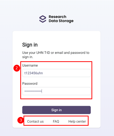 Sign Rds Research Data Storage - User Manual - CDI